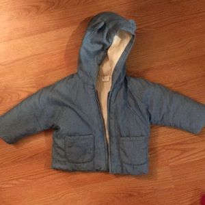 GAP Organic Chambray Winter Jacket